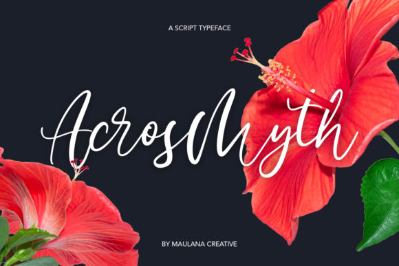 Acrosmyth: The Elegant Script Font for Campaigns