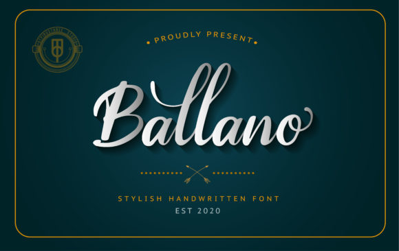 Ballano: The Elegant Handwritten Font for Your Brand