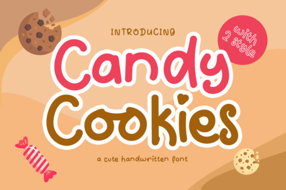 Candy Cookies: A Sweet Handwritten Font for Crafters