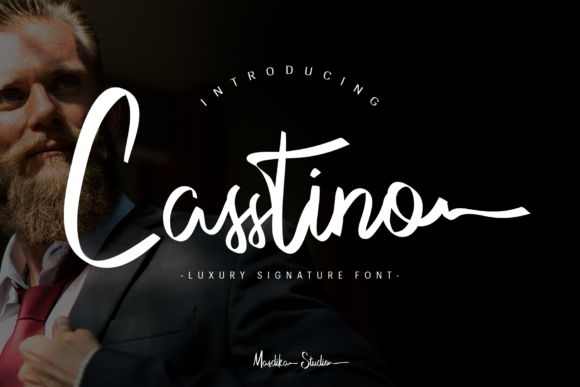Casstino: A Flowing Handwritten Font for Editorial Design