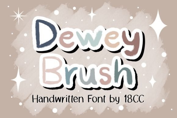 Dewey Brush: A Handwritten Font for Web Design