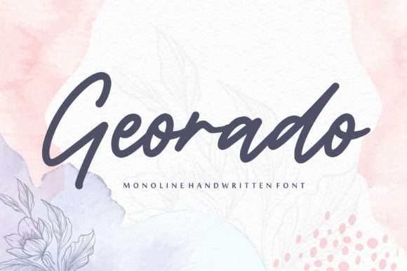 Georado: A Sweet Handwritten Font for Branding