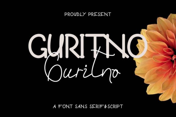 Guritno: A Versatile Serif and Script Font for Branding