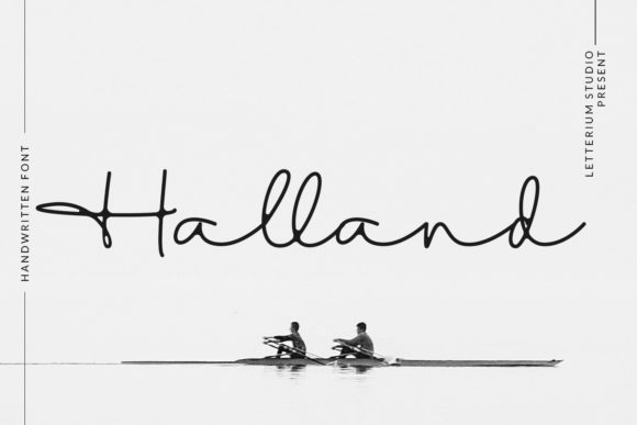 Halland: A Timeless Handwritten Font for Small Business