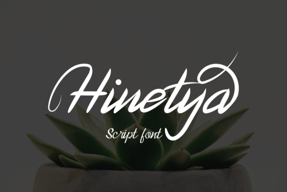 Hinetya: The Versatile Script Font for Marketers