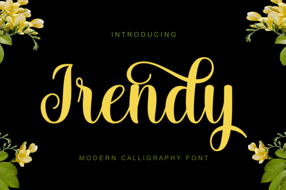 Irendy: A Premium Script Font for Business Branding
