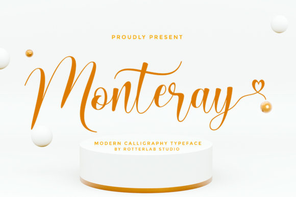 Monteray: A Handwritten Font for Editorial Elegance