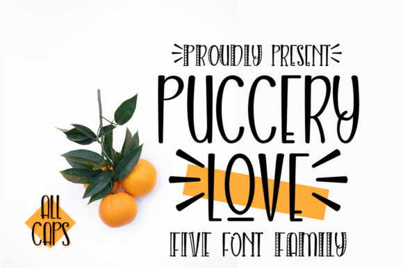 Puccery Love: A Playful Handwritten Font for Crafters