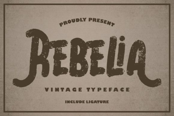 Rebelia: A Handwritten Font for Bold Campaigns