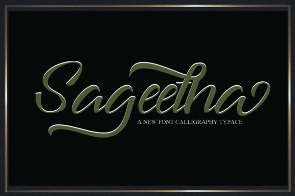 Sageetha: The Script Font for Scroll-Stopping Marketing