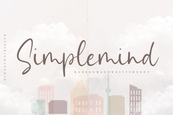Simplemind: A Charming Handwritten Font for Branding