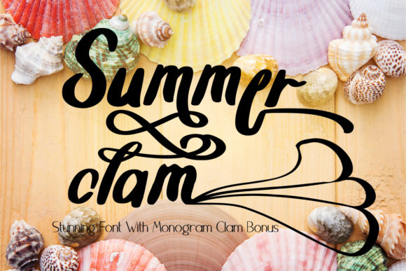 Summer Clam: A Fresh Handwritten Font for Modern Brands