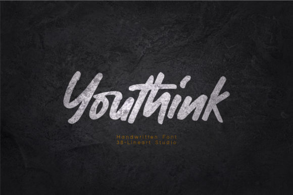Youthink: The Handwritten Font for Campaign Clarity